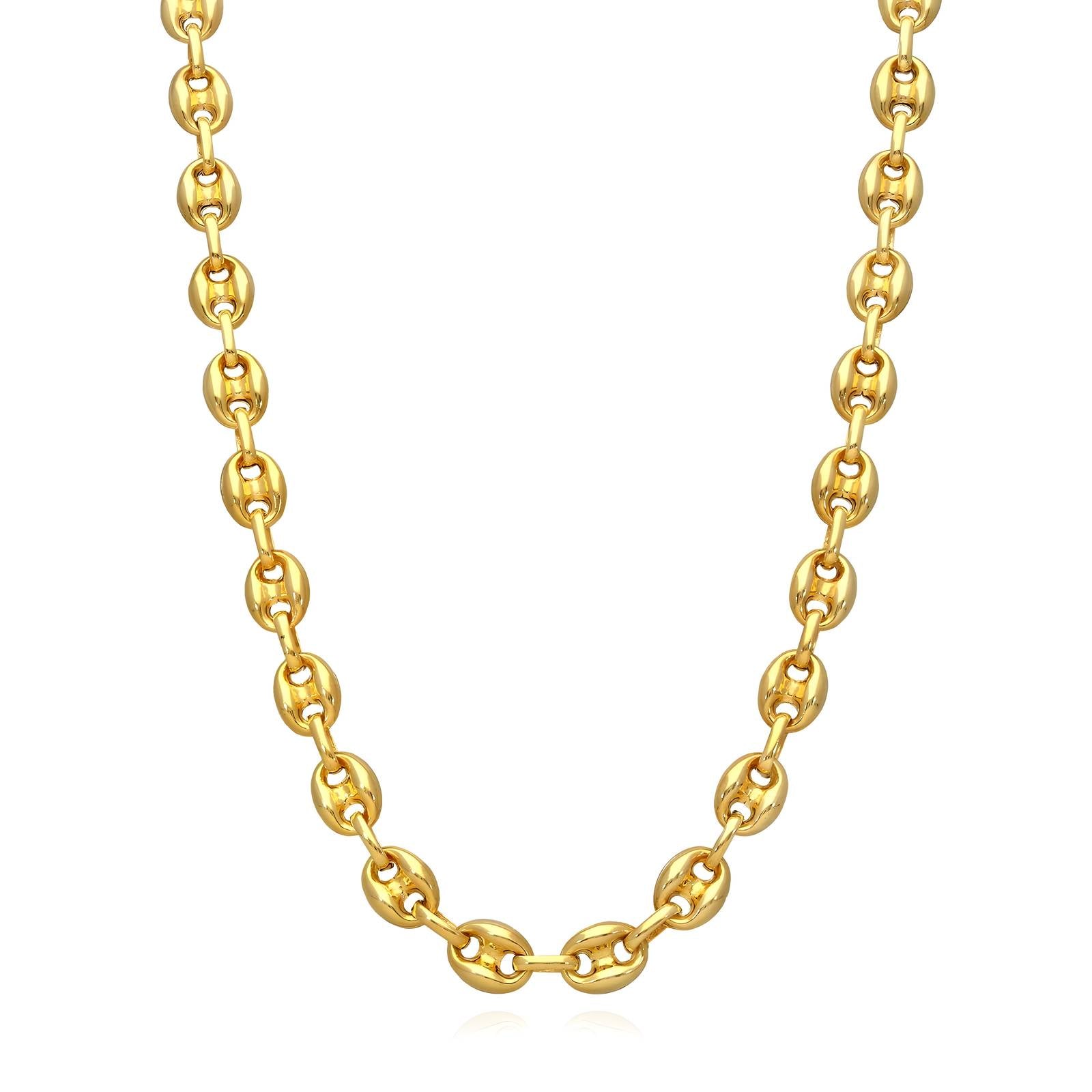 18K gold necklace