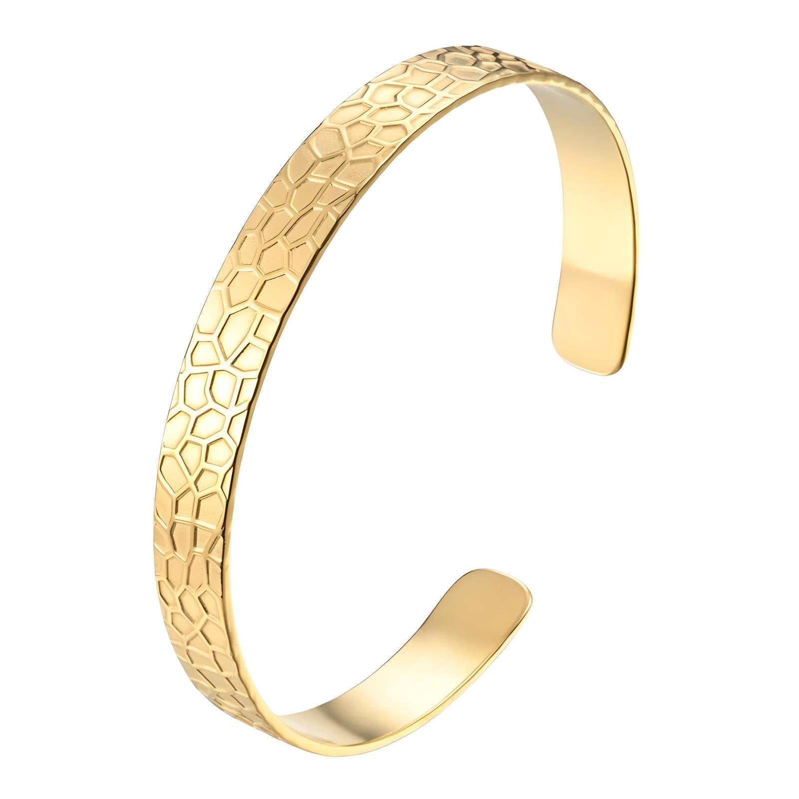 gold plated Stainless steel bracelet