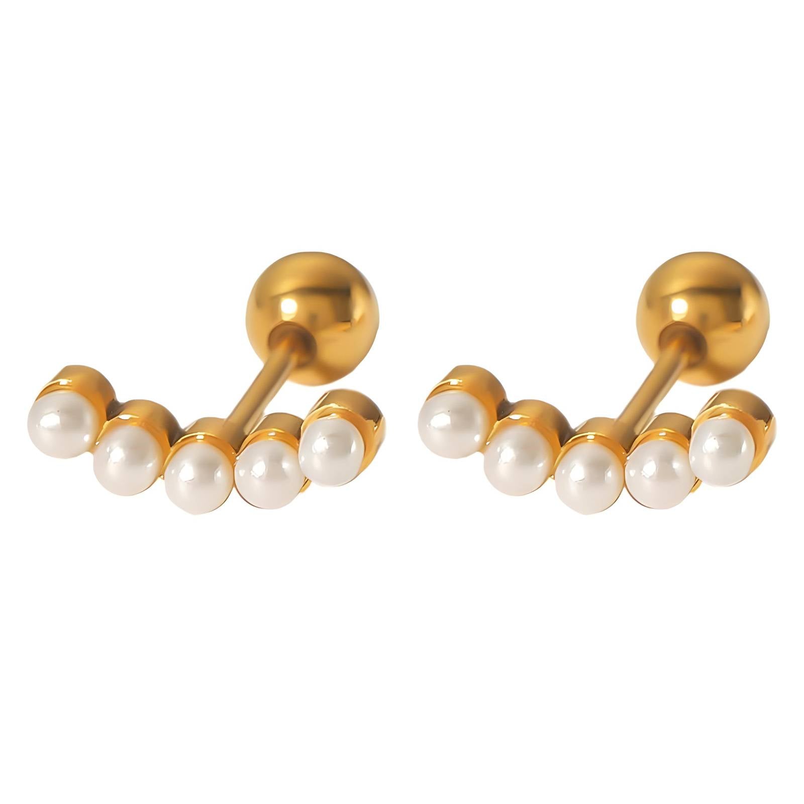 Click to expand 18K gold plated Stainless steel earrings, Intensity