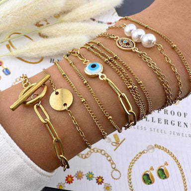 gold plated Jewelry, gold plated bracelets