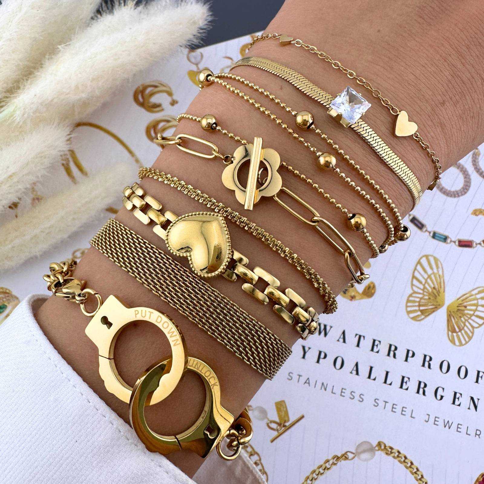 Women gold bracelets