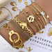 Women gold bracelets