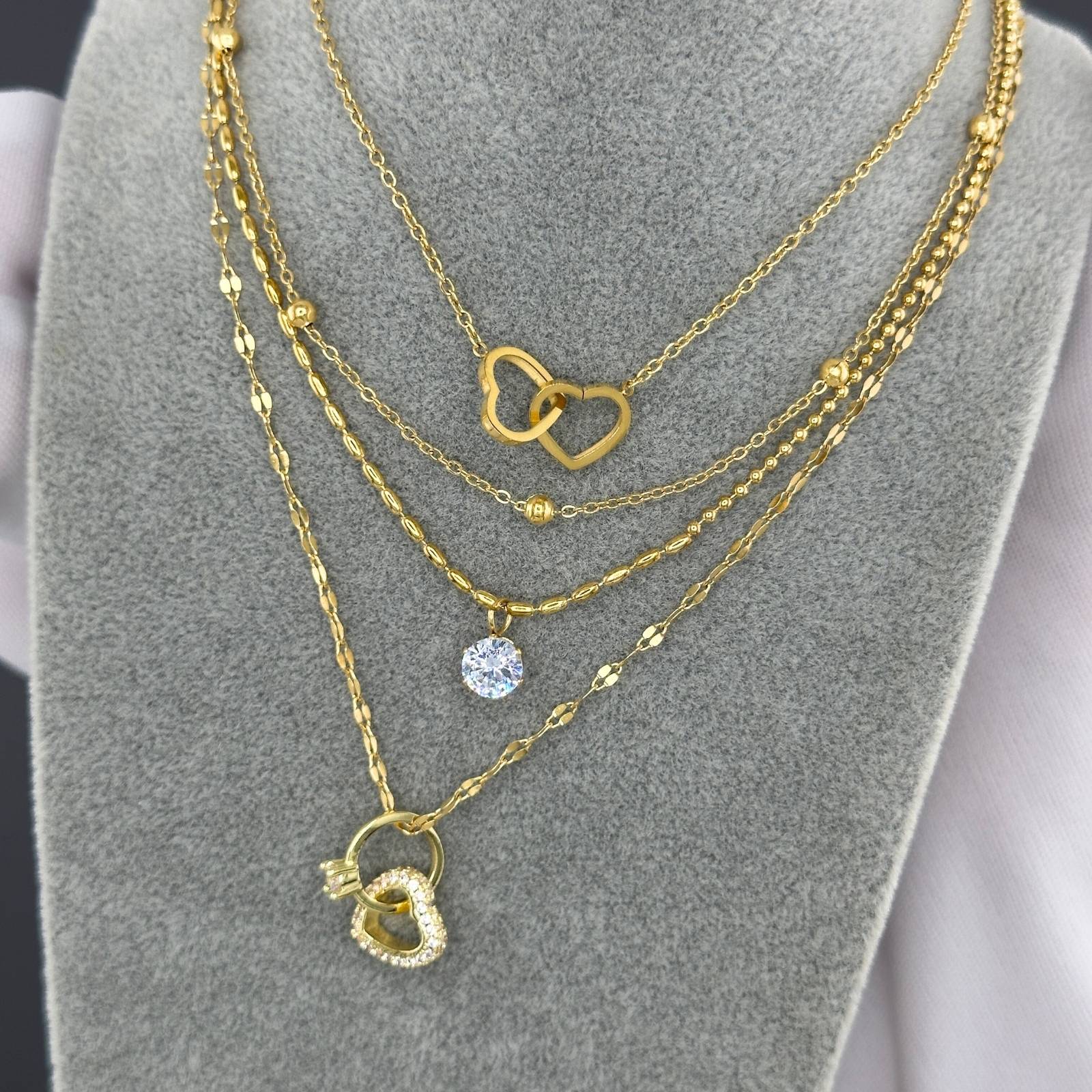 Hearts necklace