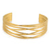 gold plated Stainless steel bracelet