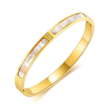 gold plated Stainless steel bracelet