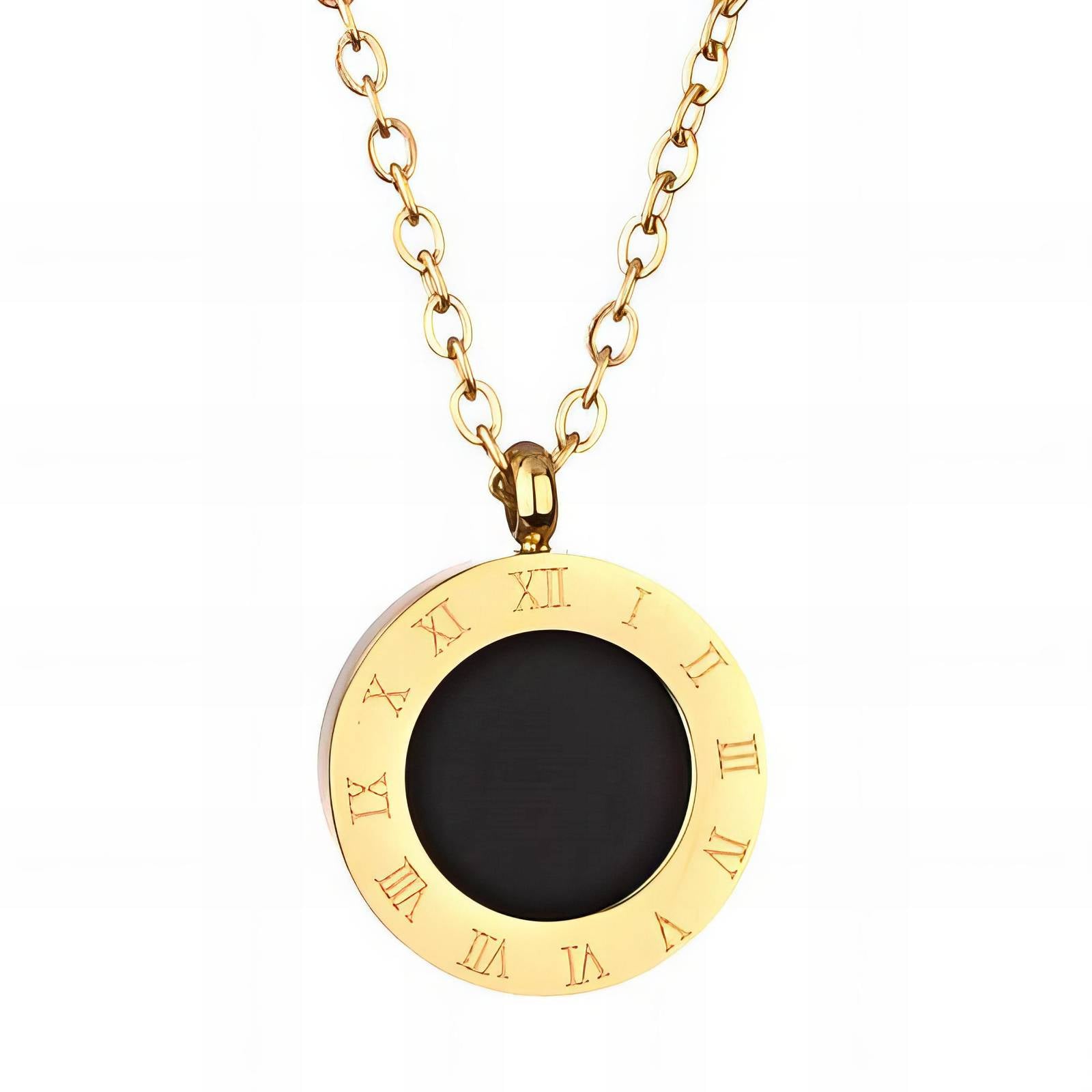 Ronnie Necklace, 18K Gold plated Stainless Steel